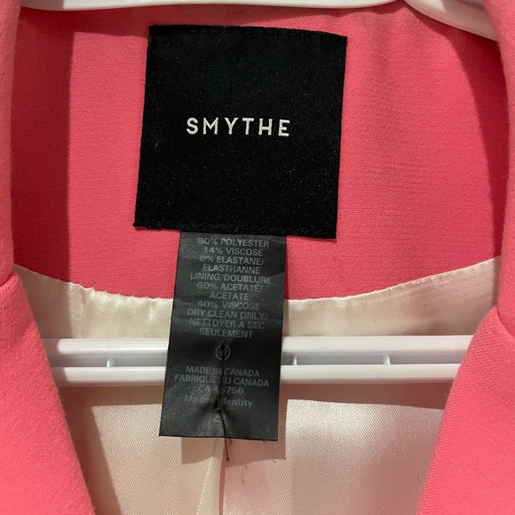 Smythe wrap blazer in pink size 2. - Picture 10 of 14